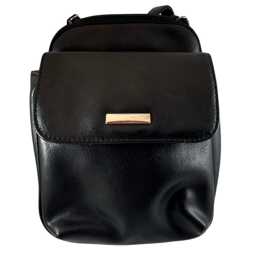 Handbag Women Leather Faux Black Cherokee Organizer Zipper Magnetic Closure